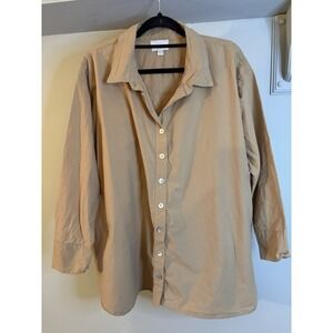 HONEST COTTON Wren Button Down